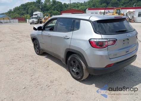 2018 Jeep Compass Sport Fwd from USA, damaged, VIN 3C4NJCAB3JT462268